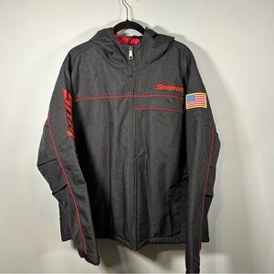 NEW Snap-On Tools Mens XL Pacer Heavy Hooded Insulated Jacket Winter Work Coat